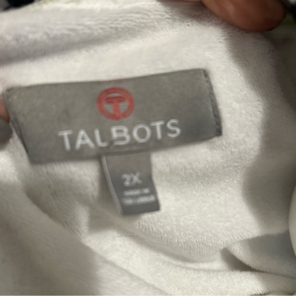 Talbots Black and White Quilted Gingham Vest - Picture 8 of 8